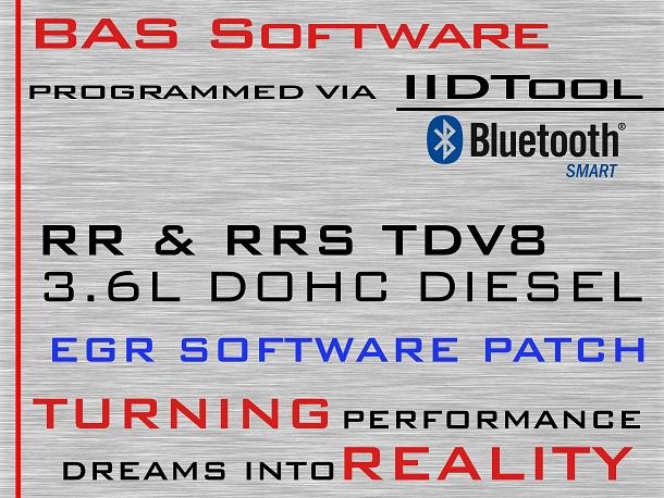 IIDTOOL RR and RRS 3.6L EGR Deactivation Patch (NOT FOR ROAD USE)